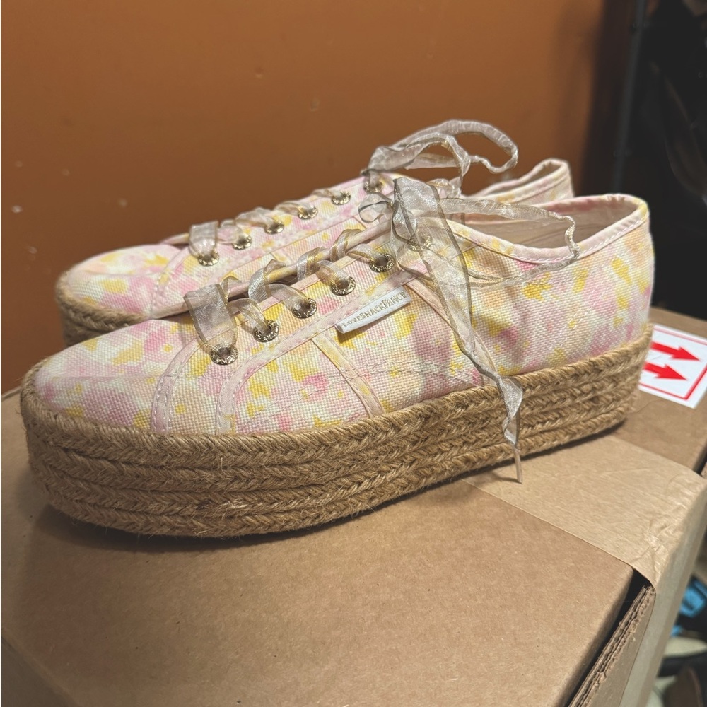 Superga x Loveshack Fancy Espadrille Sneakers